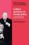 Cabinet Decisions on Foreign Policy cover