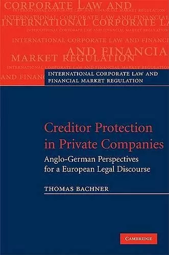 Creditor Protection in Private Companies cover