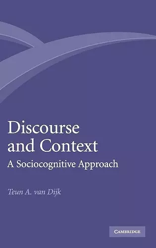 Discourse and Context cover