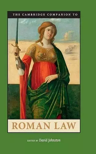The Cambridge Companion to Roman Law cover