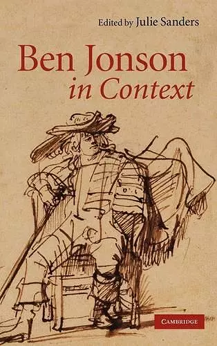 Ben Jonson in Context cover