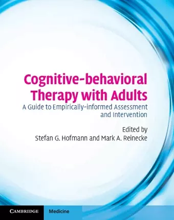 Cognitive-behavioral Therapy with Adults cover