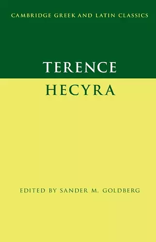 Terence: Hecyra cover