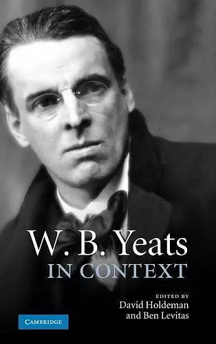 W. B. Yeats in Context cover