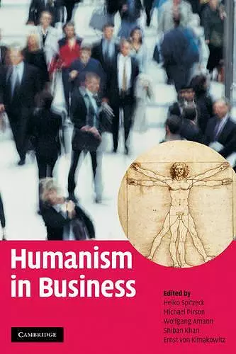 Humanism in Business cover