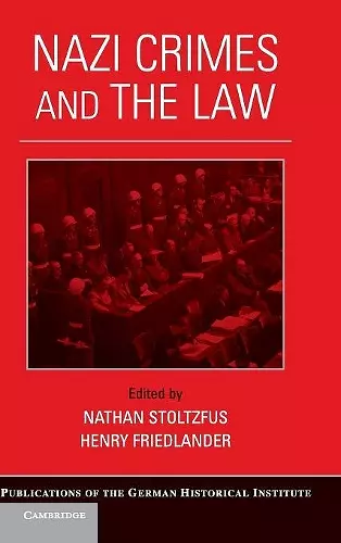 Nazi Crimes and the Law cover