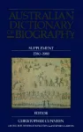 Australian Dictionary of Biography: Supplement, 1580 - 1980 cover