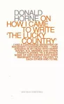 On How I Came To Write 'the Lucky Country' cover