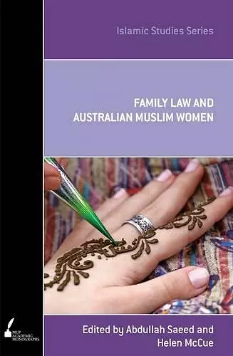 Family Law and Australian Muslim Women cover