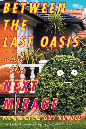 Between the Last Oasis and the next Mirage cover