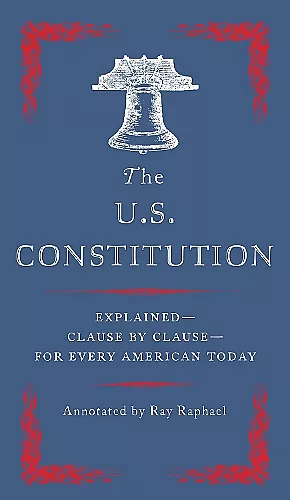 The U.S Constitution cover