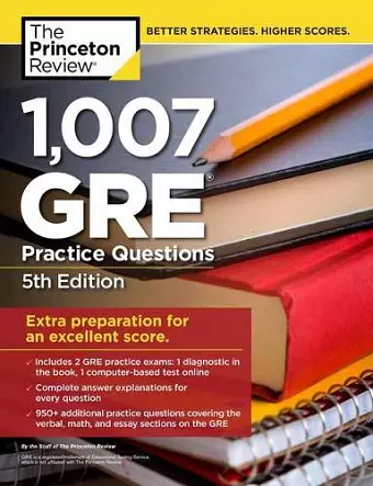 1,027 GRE Practice Questions cover