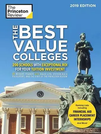 The Best Value Colleges, 2019 Edition cover