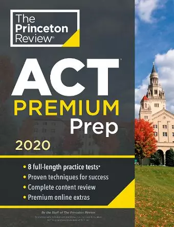 Cracking the ACT Premium Edition with 8 Practice Tests cover