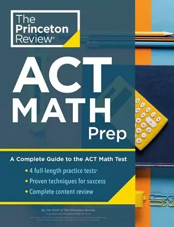 Princeton Review ACT Math Prep cover