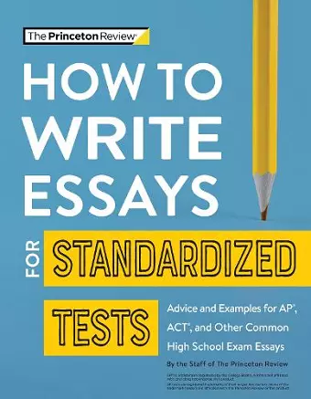 How to Write Essays for Standardized Tests cover