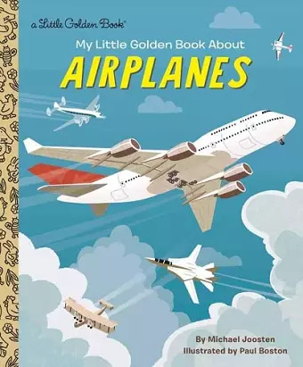 My Little Golden Book About Airplanes cover