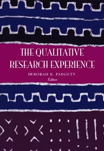 The Qualitative Research Experience, Revised Printing cover