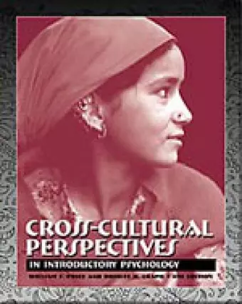 Cross-Cultural Perspectives in Introductory Psychology (with InfoTrac) cover