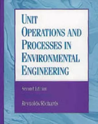 Unit Operations and Processes in Environmental Engineering cover