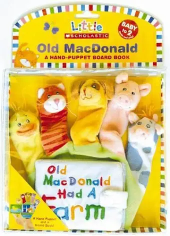 Little Scholastic: Old Macdonald Hand-Puppet Board Book cover