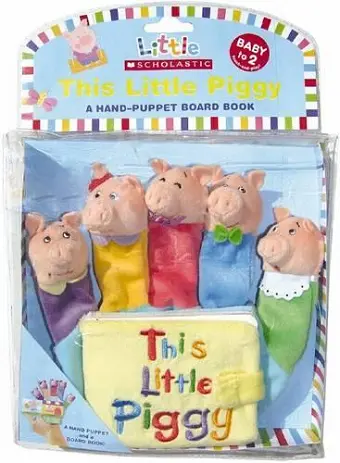 Little Scholastic: Little Piggy Hand-Puppet Board Book cover