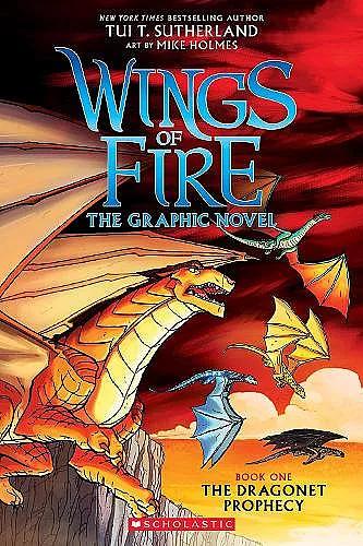 The Dragonet Prophecy (Wings of Fire Graphic Novel #1) cover