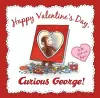 Happy Valentine's Day Curious George cover