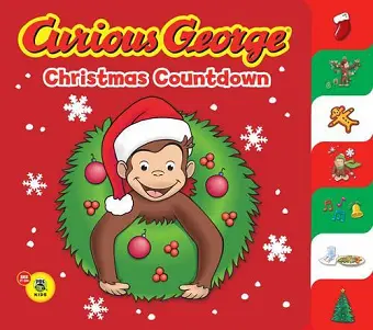 Curious George Christmas Countdown (Tabbed Board Book) cover
