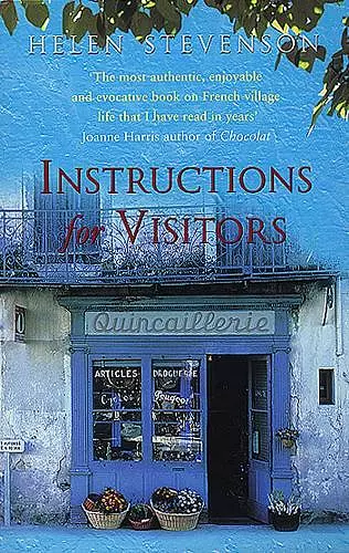 Instructions For Visitors cover