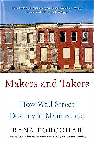Makers and Takers cover