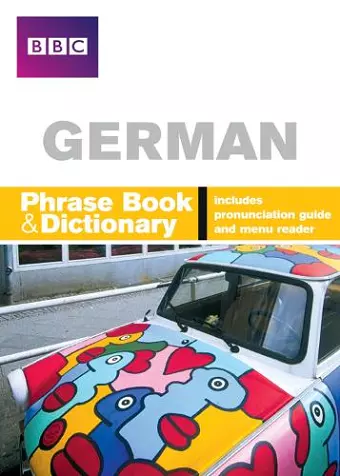 BBC GERMAN PHRASEBOOK & DICTIONARY cover