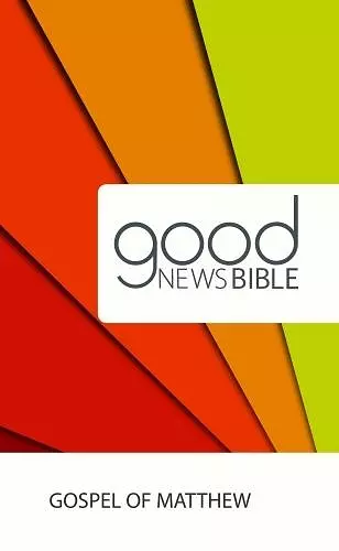 Good News Bible (GNB) Gospel of Matthew cover