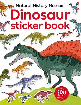 Natural History Museum Dinosaur Sticker Book cover