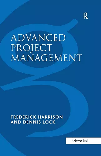 Advanced Project Management cover