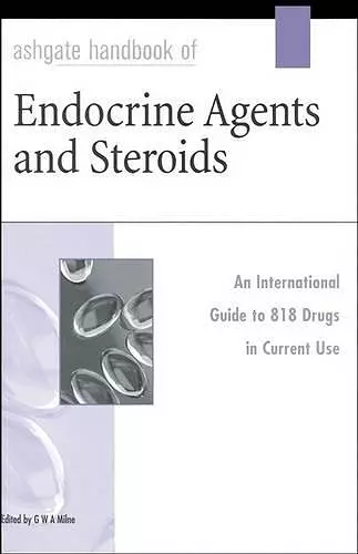 Ashgate Handbook of Endocrine Agents and Steroids cover