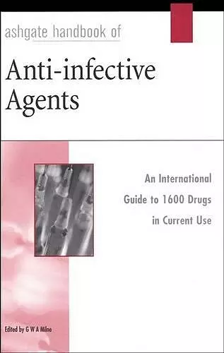 Ashgate Handbook of Anti-Infective Agents cover