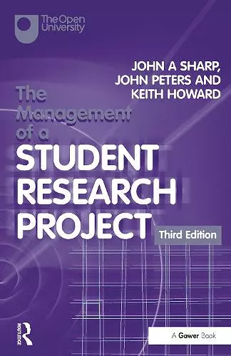 The Management of a Student Research Project cover