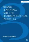 Brand Planning for the Pharmaceutical Industry cover