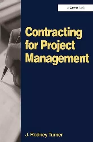 Contracting for Project Management cover