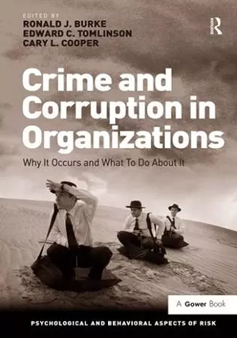 Crime and Corruption in Organizations cover