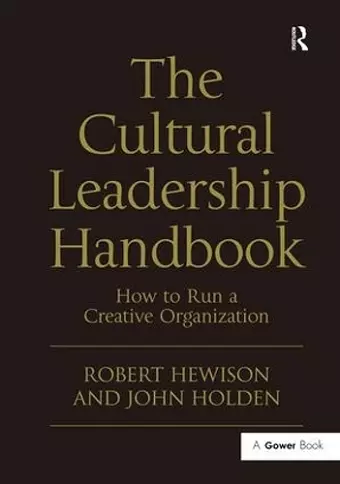 The Cultural Leadership Handbook cover