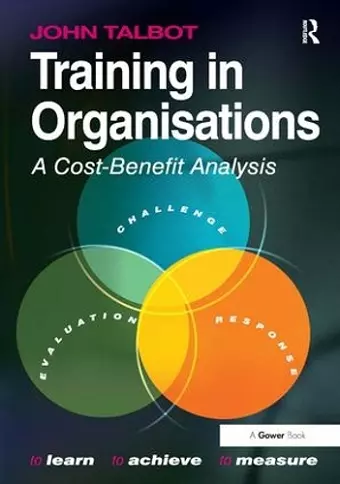 Training in Organisations cover