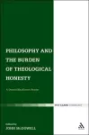 Philosophy and the Burden of Theological Honesty cover