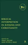 Biblical Interpretation in Judaism and Christianity cover