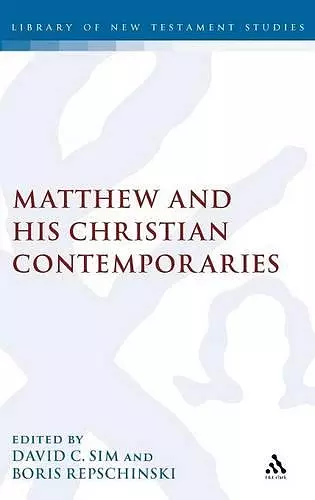 Matthew and his Christian Contemporaries cover