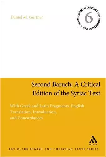 Second Baruch: A Critical Edition of the Syriac Text cover