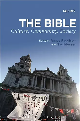 The Bible: Culture, Community, Society cover