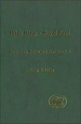 Wise King, Royal Fool cover