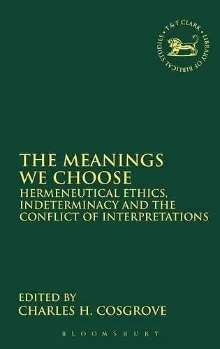 The Meanings We Choose cover
